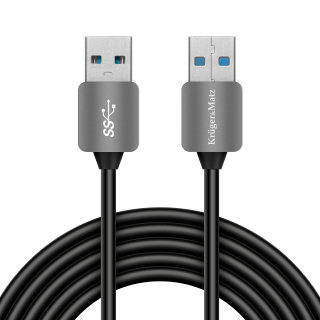 Компьютерная техника и аксессуары // PC/USB/LAN кабели // Kabel USB3.0 wtyk - wtyk  1m Kruger&amp;Matz