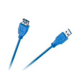 Kompiuterių komponentai ir priedai // PC/USB/LAN kabeliai // Kabel USB 3.0 AM/AF 1.8M