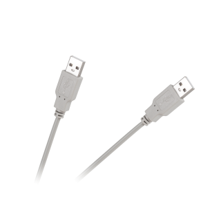 Tietokoneen osia ja lisävarusteita // PC/USB/LAN-kaapelit // Kabel USB typu A wtyk-wtyk 1.8m