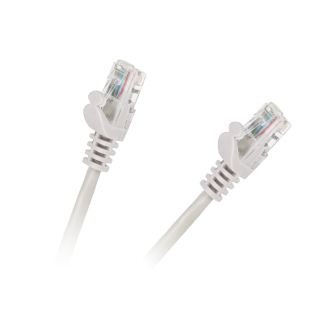 LAN tinklai // Komutaciniai - jungiamieji laidai // Patchcord kabel UTP 8c wtyk-wtyk 7.5m CCA