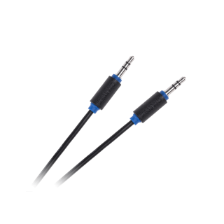 Koaksialinių kabelių sistemos // HDMI, DVI, AUDIO jungiamieji laidai ir priedai // Kabel JACK 3.5 wtyk-wtyk 10m Cabletech standard