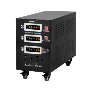 Nepertraukiamo maitinimo šaltinio (UPS) sistemos, Solar Power // Įtampos stabilizatoriai // Automatyczny trójfazowy stabilizator napięcia  KEMOT PROavr-10k