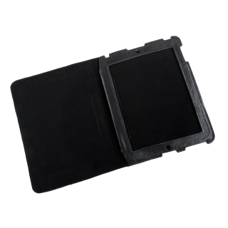 Tablets and Accessories // Tablet Accessories // Etui dedykowane do Apple iPad 2 skóra czarne naturalna