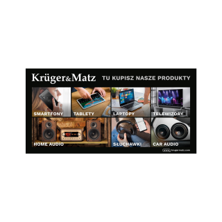 SALE // Baner Kruger&amp;Matz - Tu kupisz nasze produkty (200 x 100 cm)