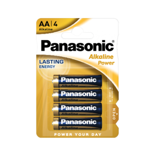 Primary batteries, rechargable batteries and power supply // Batteries AA, AAA and other sizes, chargers for ordering // Bateria alkaliczna Panasonic BRONZE  LR06 4szt./bl.