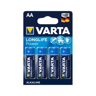 Primary batteries, rechargable batteries and power supply // Batteries AA, AAA and other sizes, chargers for ordering // Bateria alkaliczna VARTA LR06 HIGH ENERGY 4szt./bl.