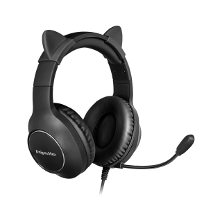 Headphones and Headsets // Headsets // Gamingowe słuchawki nauszne dla dzieci Kruger&amp;Matz Gamer Kids, kolor czarny