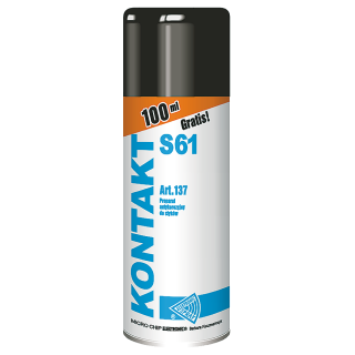 Electric Materials // Chemical products for cleaning and installation // Kontakt S61 400ml. MICROCHIP ART.137