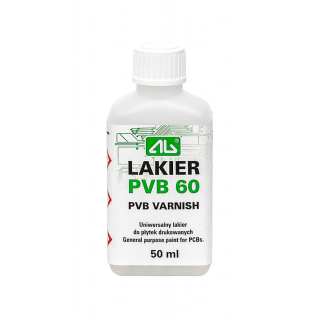 Electric Materials // Chemical products for cleaning and installation // Lakier PVB 60 50ml AGT-199
