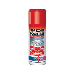 Electric Materials // Chemical products for cleaning and installation // Sprężone powietrze 400ml.-palne MICROCHIP ART.015