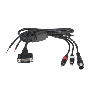Car and Motorcycle Products, Audio, Navigation, CB Radio // ISO connectors and cables for the car radio // Kabel do cyfrowej zmieniarki Peiying PY-EM02 Panasonic