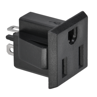 Sockets  blocks and plugs // Plugs and sockets // Gniazdo AC (USA)do obudowy