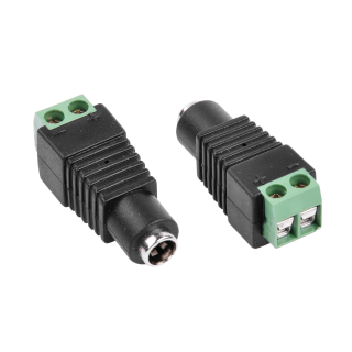 Sockets  blocks and plugs // Plugs and sockets // Gniazdo DC 2,1/5,5 z szybkozłączem