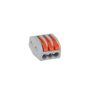 Sockets  blocks and plugs // Plugs and sockets // Złączka uniwersalna 3 x (0.75-2.5mm) PCT58103