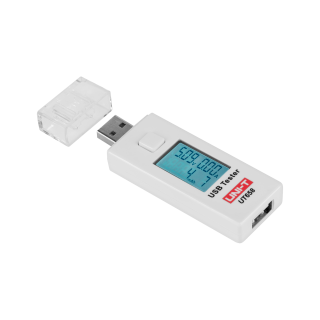 LAN-tietoverkko // Testaajat ja mittauslaitteet // Tester gniazd USB Uni-T UT658