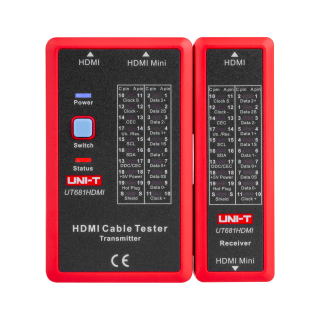 LAN datortīkli // Testeri un mēriekārtas // Tester kabli HDMI Uni-T UT681HDMI