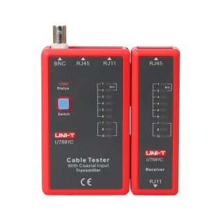 LAN tinklai // Testeris ir matavimo įranga // Tester linii telefonicznych Uni-T UT681C
