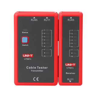 LAN datortīkli // Testeri un mēriekārtas // Tester linii telefonicznych Uni-T UT681L