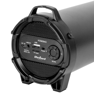 Audio and HiFi systems // Speakers // Mały przenośny głośnik bezprzewodowy marki REBEL