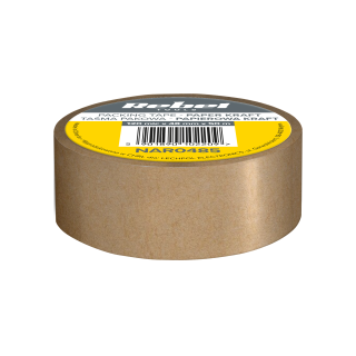 Insulating tapes and tapes // Insulating tapes // Taśma pakowa papierowa kraft REBEL (120mic x 48 mm x 50 m)