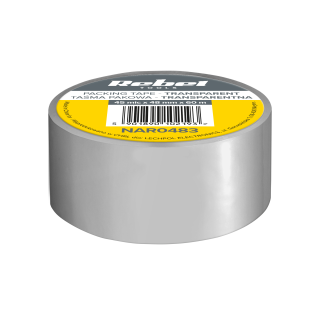 Insulating tapes and tapes // Insulating tapes // Taśma pakowa transparentna REBEL (45mic x 48 mm x 60 m)