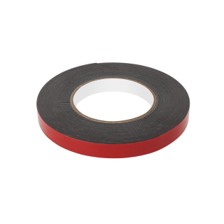Insulating tapes and tapes // Insulating tapes // Taśma piankowa dwustronna REBEL (1 mm x 15 mm x 10 m) czarna