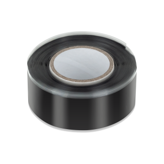 Insulating tapes and tapes // Insulating tapes // Taśma samowulkanizująca REBEL (0,8 mm x 19 mm x 2,5 m) czarna