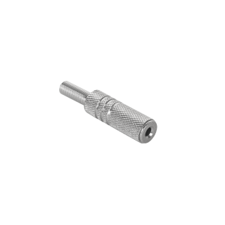 SALE // Gniazdo Jack 3.5mm st.metal kabel