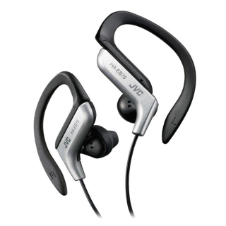Austiņas // Headphones => In-Ear // JVC HE-EB75 Słuchawki sportowe za ucho srebrne