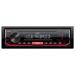 Auto un Moto preces, Auto Audio, Navigācija, CB Radio // Automašīnu radio un audio | Monitori // JVC KDX-162 Radio samochodowe USB RED