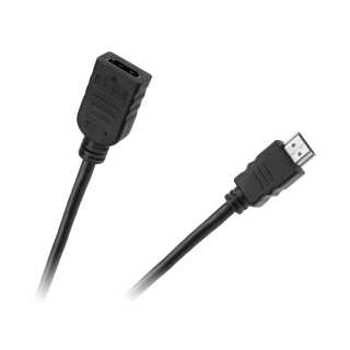 Koaksiaalvõrgud // HDMI, DVI, AUDIO ühenduskaablid ja tarvikud // Kabel połączeniowy HDMI wtyk - HDMI gniazdo 0.5m