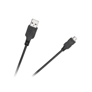 Planšetdatori un aksesuāri // USB Kabeļi // Kabel  wtyk USB typ A - wtyk micro USB  CA-101