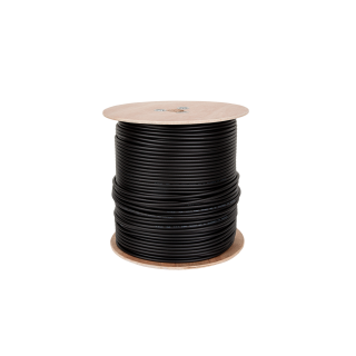 Cables // Coaxial Cables // Kabel koncentryczny F690 BV+ŻEL CZARNY 305m