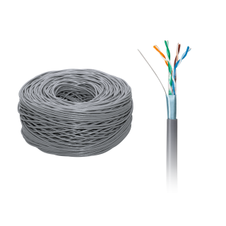 LAN Data Network // LAN Ethernet cables UTP, FTP, S/FTP // Kabel komputerowy miedziany  FTP Cat5e CABLETECH