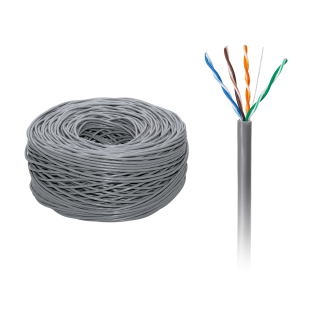 LAN Data Network // LAN Ethernet cables UTP, FTP, S/FTP // Kabel komputerowy miedziany UTP Cat5e CABLETECH