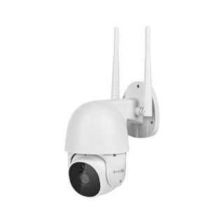 Video surveillance // Wi-Fi | 4G and Battery IP cameras // Kamera Wi-Fi zewnętrzna Kruger&amp;Matz Connect C30 Tuya