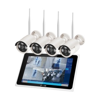 Vaizdo stebėjimo sistemos // Paruošta įdiegti Vaizdo stebėjimo rinkiniai. // Zestaw do monitoringu WiFi Kruger&amp;Matz Connect C210 Tuya