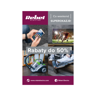 SALE // Plakat Rebel Electro - Rabaty do 50%