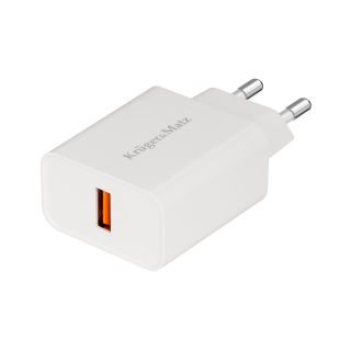 Mobilie Telefoni un aksesuāri // Wall chargers // Ładowarka sieciowa Kruger&amp;Matz z funkcją Quick Charge