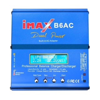 Батарейки и аккумуляторы // Зарядное устройство для аккум. AA, AAA, Li-Ion, C, D // Ładowarka balansująca iMAX B6 80W E6168