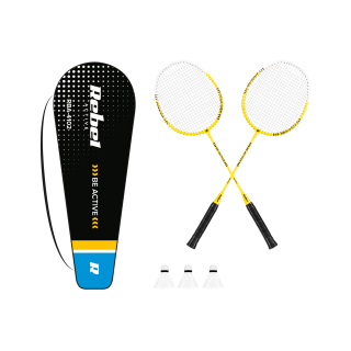 Sporto ir aktyvaus poilsio // Sport Equipment // Zestaw do badmintona, aluminium, REBEL ACTIVE