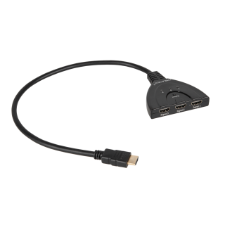 Кабель коаксиальный // Соединители, аксессуары и инструменты для коаксиальных кабелей // Złącze switch HDMI na kablu 1 wyj./2 wej.