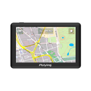 Auto- ja moottoripyörätuotteet, Autoelektroniikka, Navigointi, CB-radio // Navigointijärjestelmät // Nawigacja GPS Peiying Basic PY-GPS5015 + Mapa