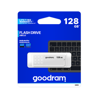 Ārējās datu glabāšanas iekārtas // USB Flash Atmiņa // Pendrive Goodram USB 2.0 128GB biały
