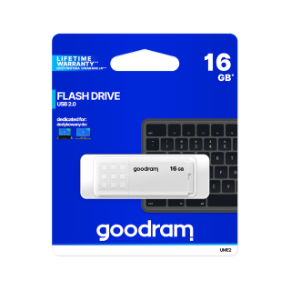 Ulkoiset tietovälineet // USB-muistitikut // Pendrive Goodram USB 2.0 16GB biały