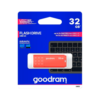 Ārējās datu glabāšanas iekārtas // USB Flash Atmiņa // Pendrive Goodram USB 3.2 32GB pomarańczowy