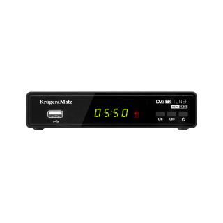 TV and Home Cinema // Media, DVD Players, Receivers // Tuner DVB-T2 H.265 HEVC Kruger&amp;Matz
