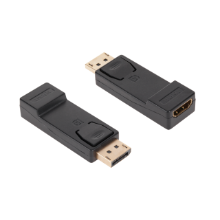 Разъeмы // Different Audio, Video, Data connection plug and sockets // Złącze adaptor wtyk display - HDMI gniazdo