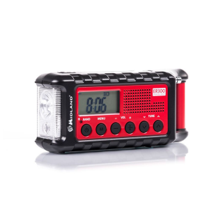 Audio and HiFi sistēmas // Radio un Citas audio ierīces // Radio alarmowe Midland ER300 z akumulatorem 2600mAh dynamo solar