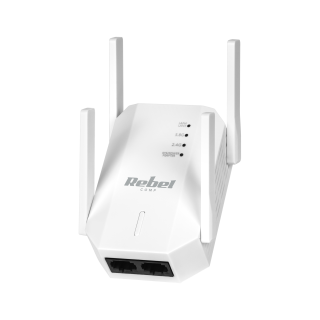 Network equipment // Wireless Access Points // Repeater - wzmacniacz sieci bezprzewodowej 2.4+5 GHz Rebel